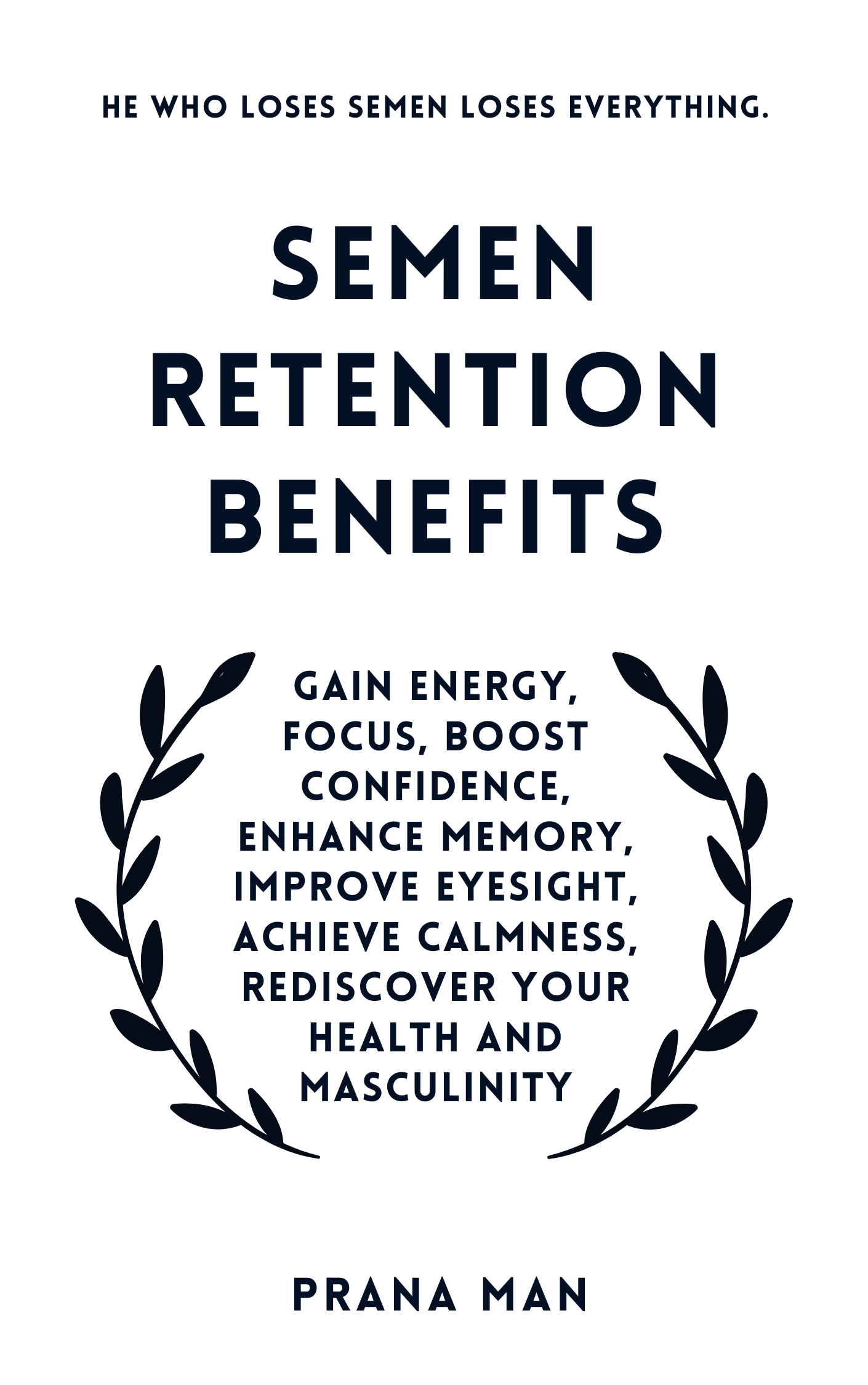 Semen Retention Benefits cover — PRANA MAN benefits map